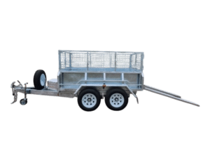 10 x 6 Galvanised Tandem Axle Hydraulic Tipper Box Trailer 3500 KG ATM (Model- TP106)