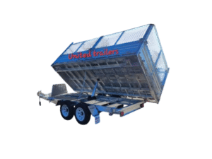 14×7 Flat top /Table top 3 Way Hydraulic tipper Trailer 3500 KG ATM (Model-TTHT147)