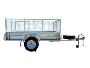 7×5 Galvanised Single Axle Premium Box Trailer 750 KG ATM (Model- SG75)