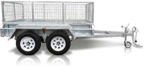 10×6 Galvanised Tandem Axle Heavy Duty Box Trailer 3500 KG ATM