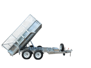 10 x 5 Galvanised Tandem Axle Hydraulic Tipper Box Trailer 3500 KG ATM (Model- TP105)
