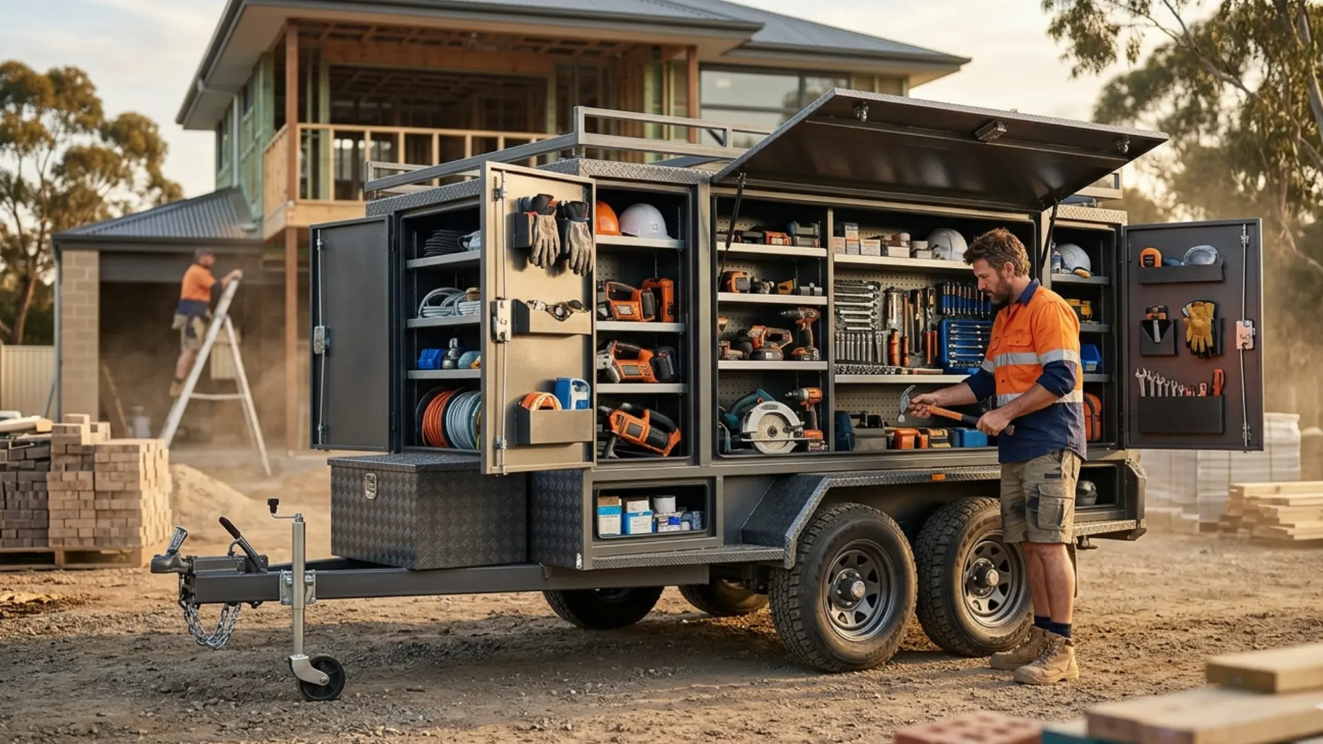 Tradie Tool Box Trailer