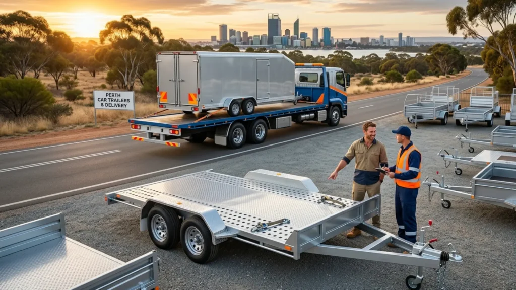 Car Trailers for Sale Near Perth: Convenient Delivery Service Available