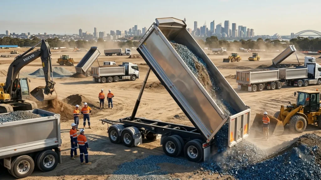 Commercial Pro Hydraulic Tipper Trailers in Sydney